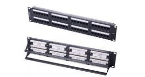121-31P18048B NORDEN Category 6 UTP Patch Panel Blank Punch Down 48 Port