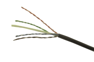 760008888 COMMSCOPE  Category 6 U/UTP Cable,  Outdoor, Black Jacket, 4 Pair Count, 1000 ft (305 m)